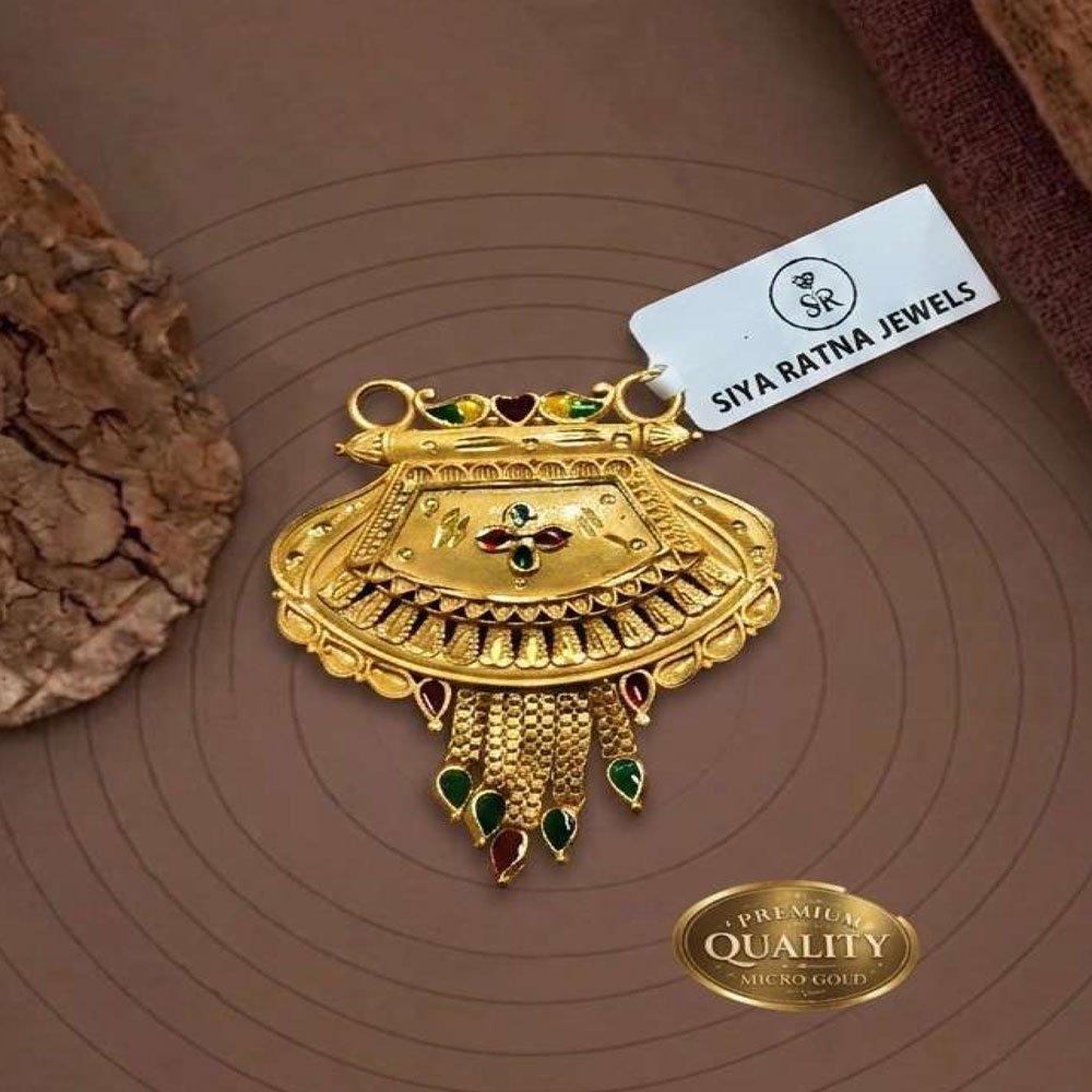 Micro Gold Plated Traditional Temple Mangalsutra for Women | (Art No.28)