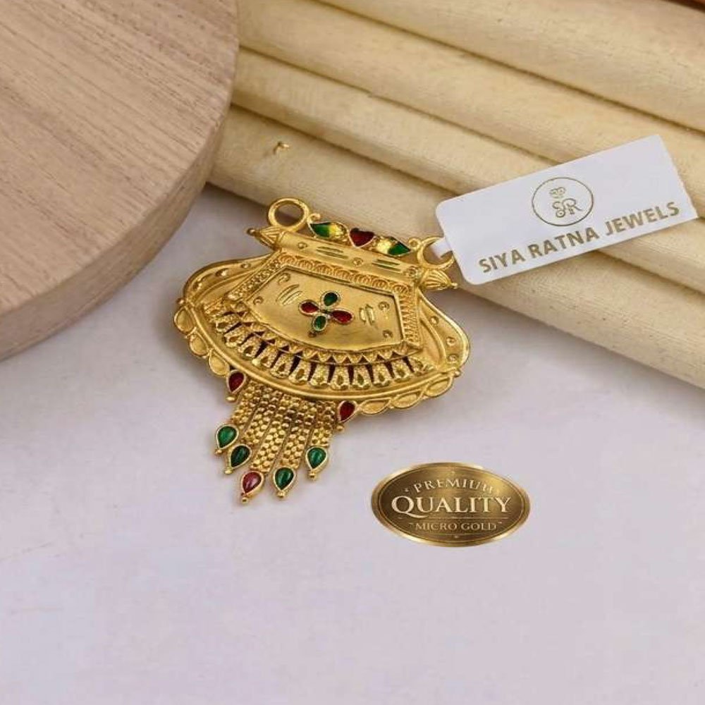 Micro Gold Plated Traditional Temple Mangalsutra for Women | (Art No.28) - Image 3