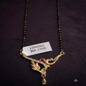 Gold Plated Design Daily Wear Mangalsutra for Women (Art No.176)