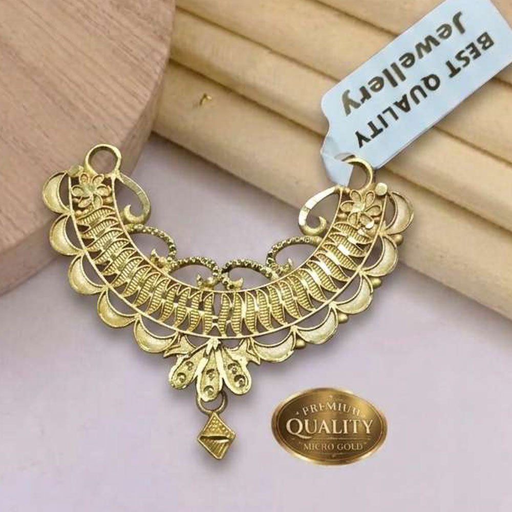 Traditional Gold Plated Temple Pendant for Women (Art No.27) - Image 4
