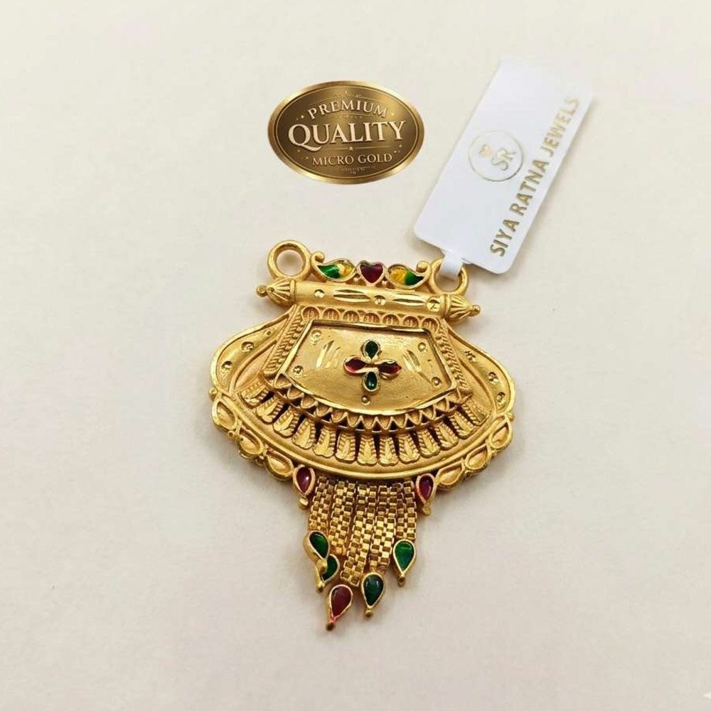 Micro Gold Plated Traditional Temple Mangalsutra for Women | (Art No.28) - Image 2