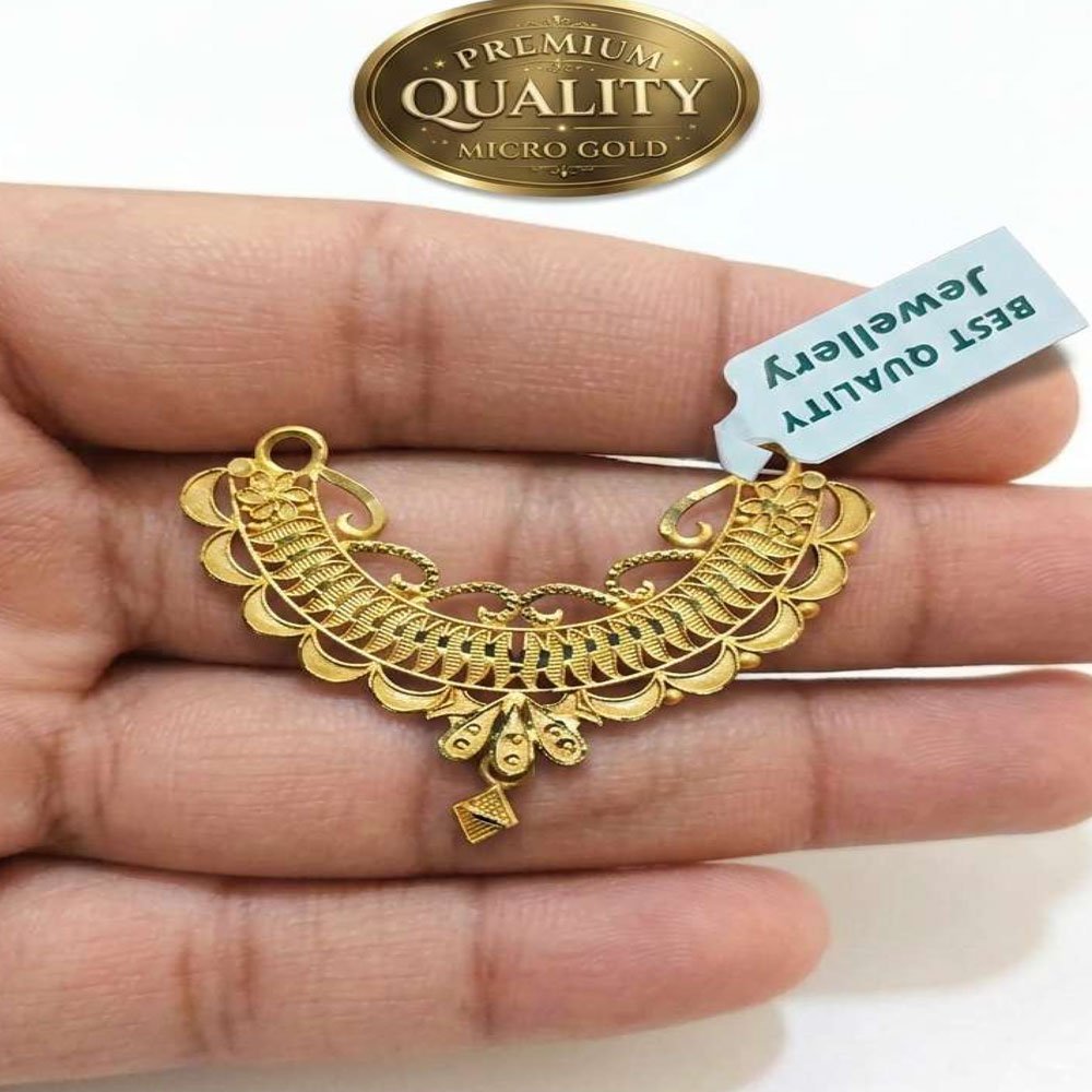 Traditional Gold Plated Temple Pendant for Women (Art No.27) - Image 2
