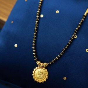 Gold Plated Lord Ganesha Mangalsutra For Women (Art No.157)