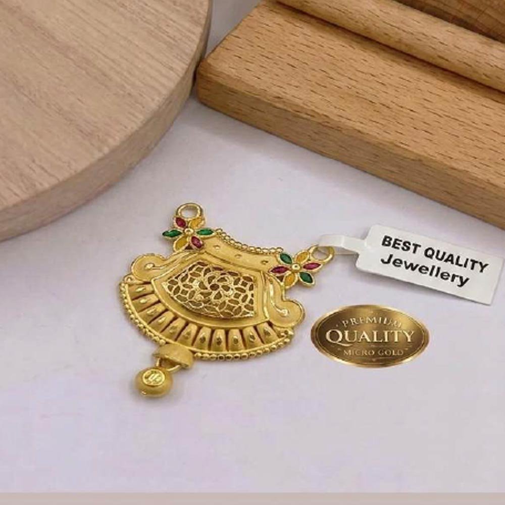 Traditional Gold Plated Floral Mangalsutra for Women (Art No.96) - Image 4