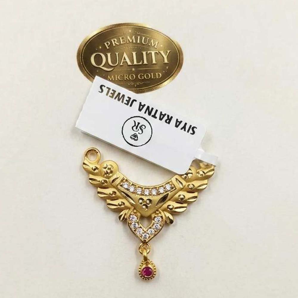 Elegant Gold Plated Mangalsutra Pendant for Women (Art No. 98) - Image 4