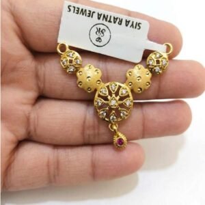 Elegant Gold Plated Pendant Mangalsutra for Women (Art No. 94)