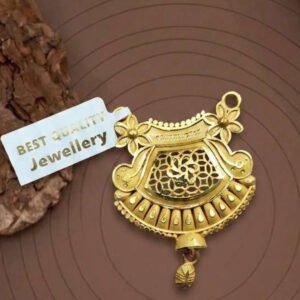 Traditional Gold Plated Temple Pendant for Women (Art No.26)