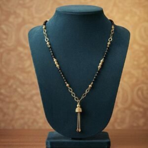 Gold Plated Long Tassel Mangalsutra Necklace For Women(Art No. 136)