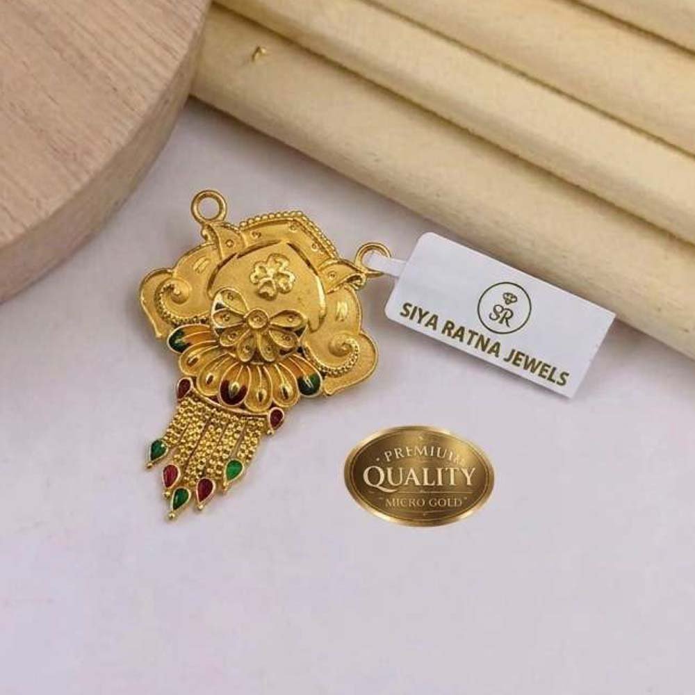 Traditional Gold Plated Pendant for Mangalsutra (Art No. 99) - Image 4